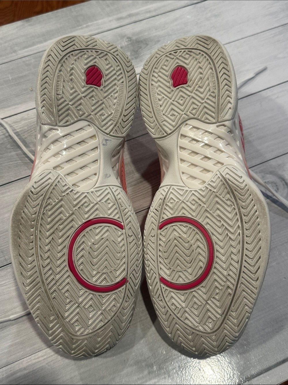 Women's K-Swiss Sz 9 Express Light Pickleball Shoes Raspberry Sorbet • NEW! - Picture 10 of 14